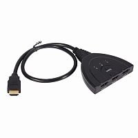 hdmi переключатель 3 на 1 орбита ot-avw26 hdmi свитчер, пигтейл, 3 гнезда, длина 40см  фото