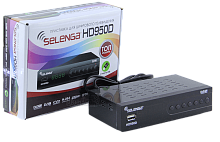 Цифровая приставка SELENGA HD950D эфирный DVB-T2/C тв ресивер, тюнер бесплатного IPTV, медиаплеер от магазина Электроника GA